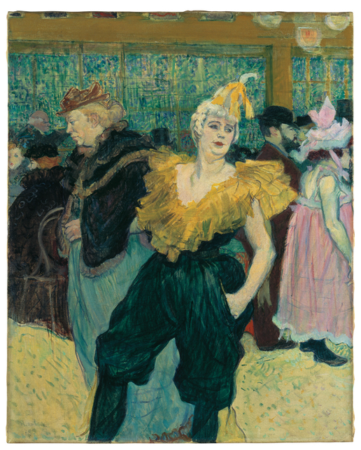 Henri de Toulouse Latrec, Die Clowness Cha-U-Kao (1895) (@ Sammlung Oskar Reinhart "Am Römerholz")
